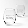 Moms Logo Stemless Glasses