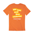 Wear Orange End Gun Violence Stacked Tee
