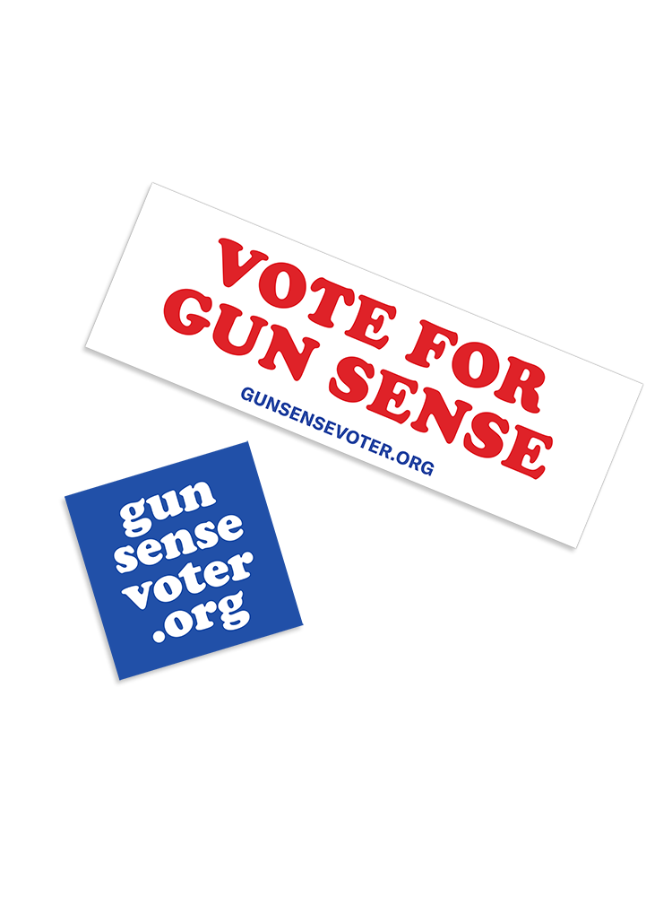 Gun Sense Voter Sticker Pack Everytown For Gun Safety 0575