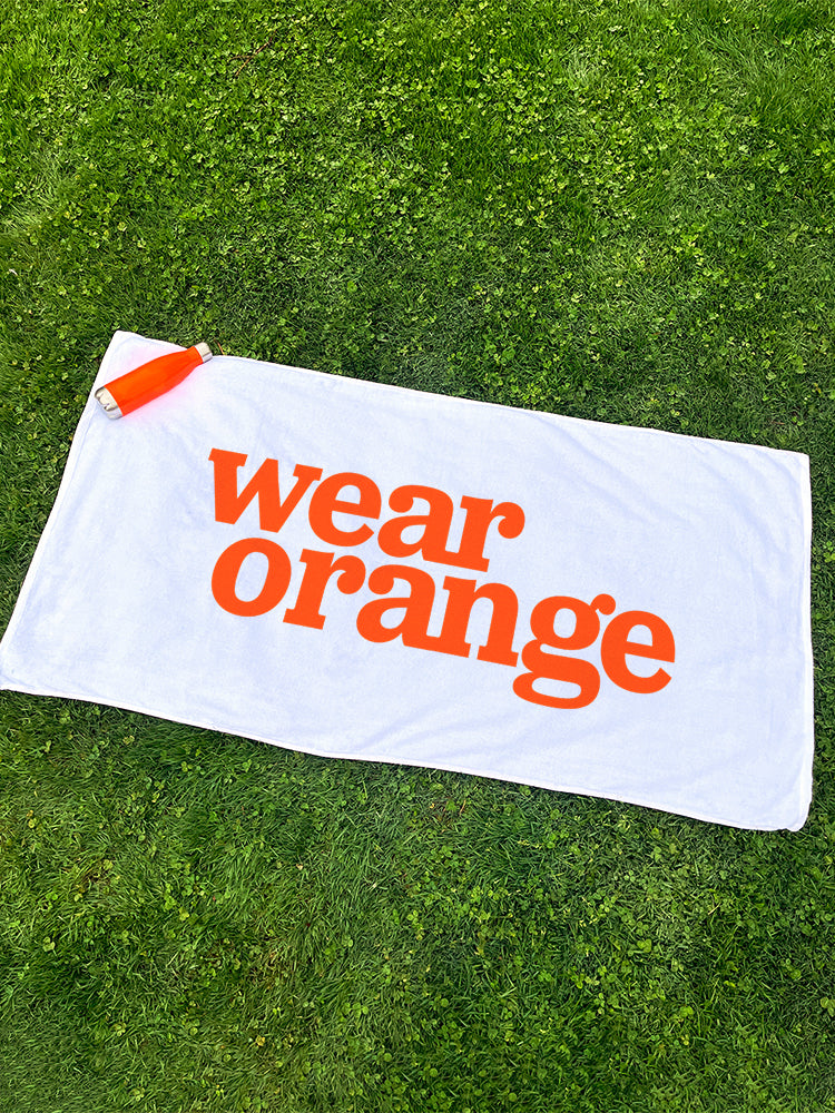 Wear Orange Towel