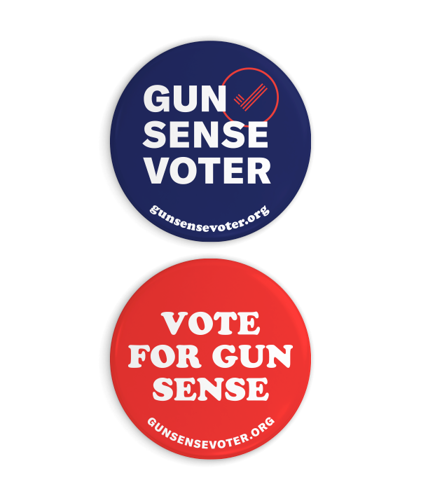 Gun Sense Voter Button Set