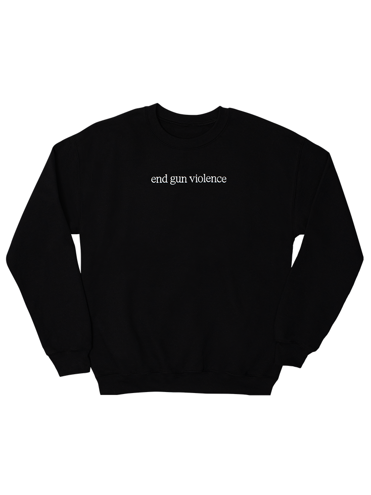 End Gun Violence Embroidered Sweatshirt