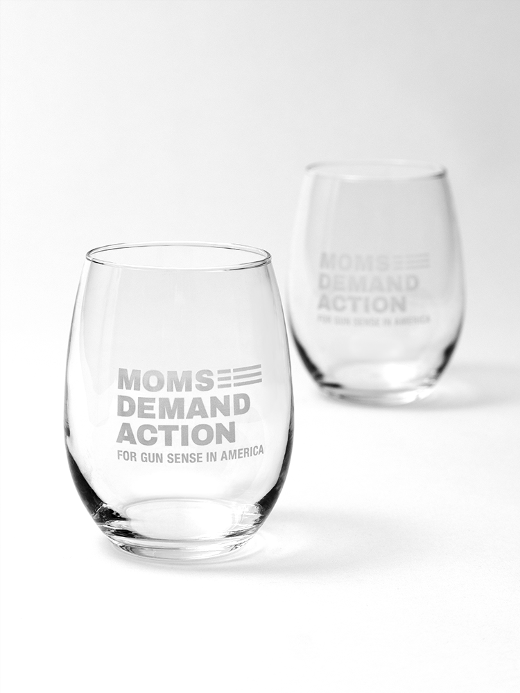 Moms Logo Stemless Glasses