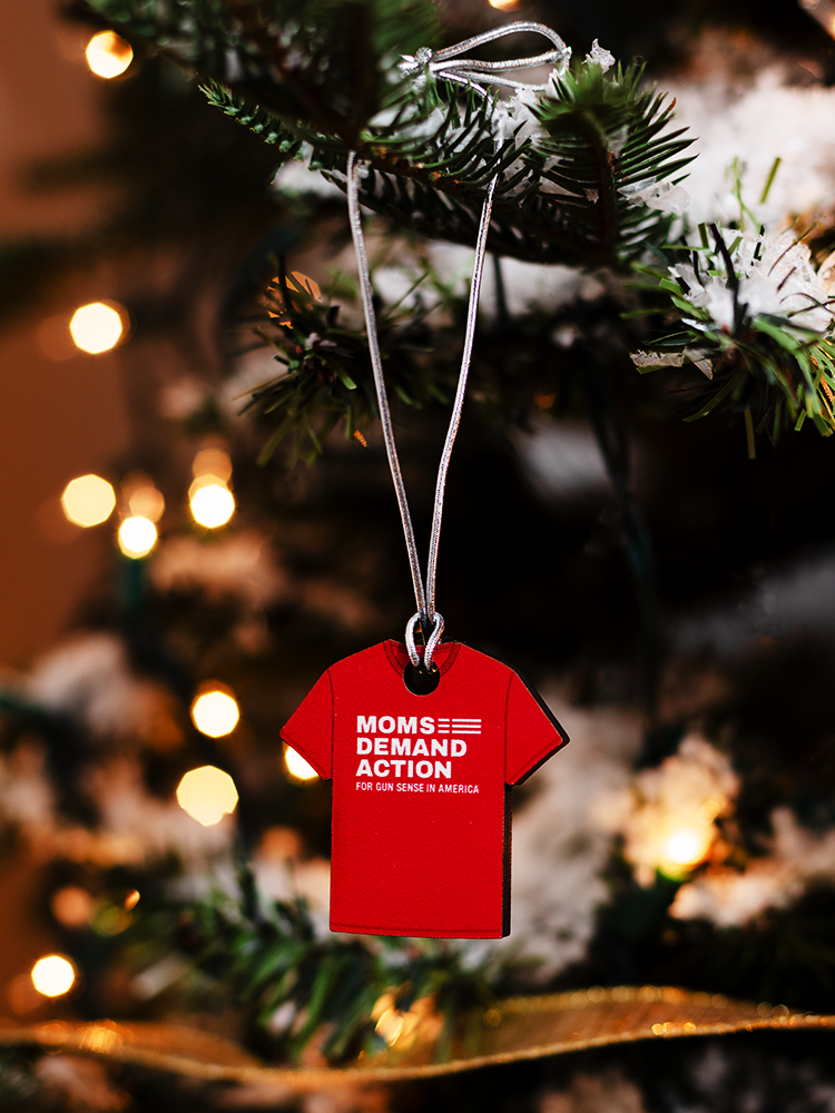 Red Tee Holiday Ornament