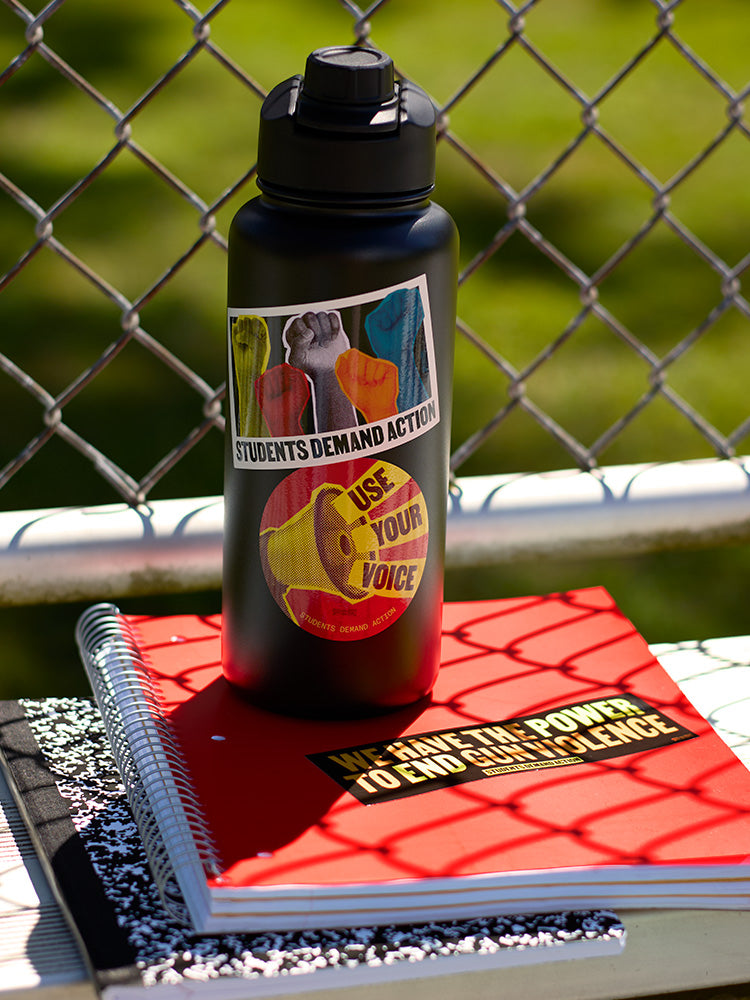 Sticker Cover Action Students Demand Action Stickers β Everytown for Gun Safety