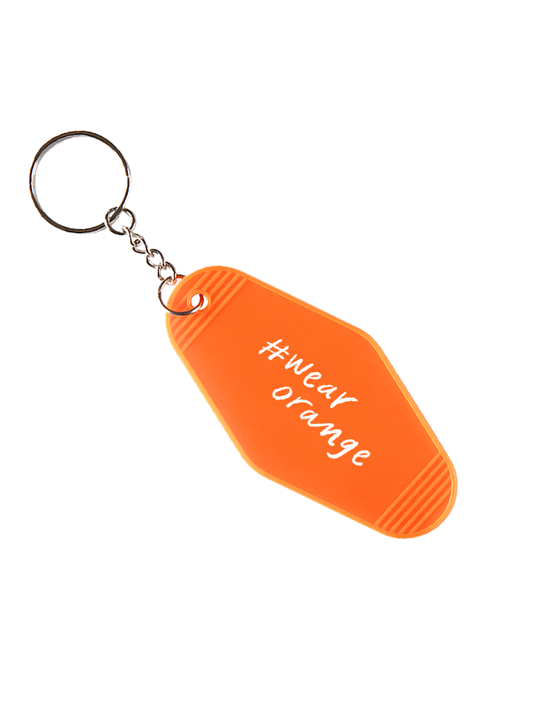 Wear Orange Motel Keychain