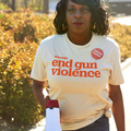 End Gun Violence Cream Tee
