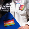 Disarm Hate Pride Button & Sticker Pack