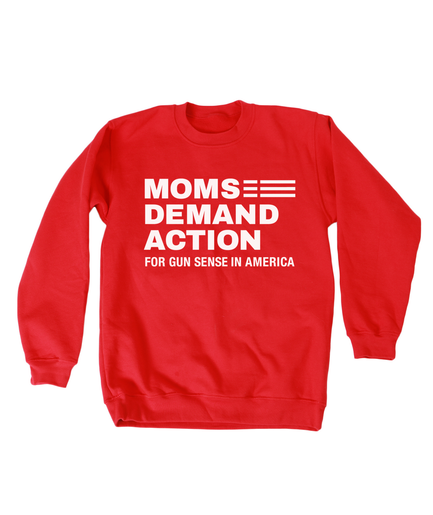 Moms Logo Pullover Sweatshirt